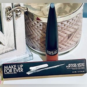 Make Up Forever- Rouge Artist For Ever Matte  190 Always Au Natural  Peachy Nude